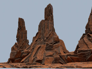 Desert rocks Modelo 3D