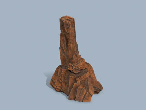 Woestijn rotsen 3D Model