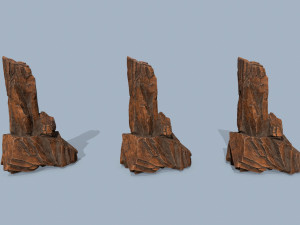 Desert rocks 3D Модель