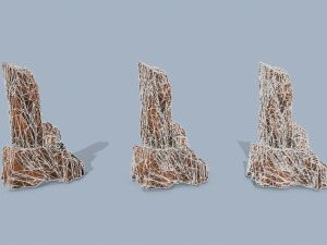 Desert rocks 3D Модель