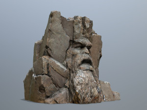 Face of the mountain 3D Модель