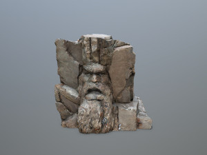 Face of the mountain 3D Модель