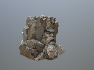 Face of the mountain 3D Модель