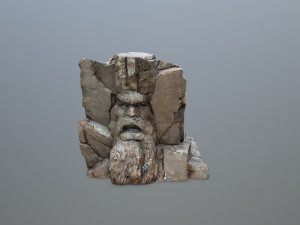 Face of the mountain 3D Модель