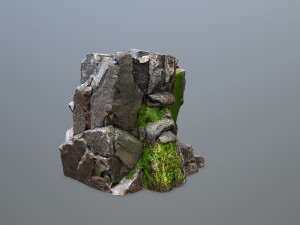 Face of the mountain Modelo 3D