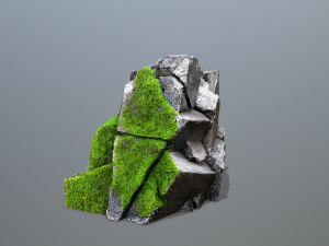 Face of the mountain Modelo 3D
