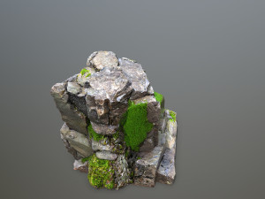 Face of the mountain Modelo 3D