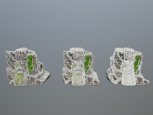 Face of the mountain Modelo 3D