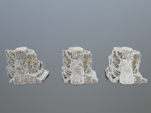 Face of the mountain Modèle 3D
