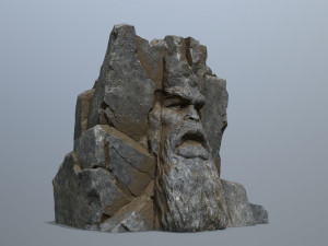 Face of the mountain 3D 模型
