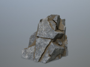 Face of the mountain 3D 模型