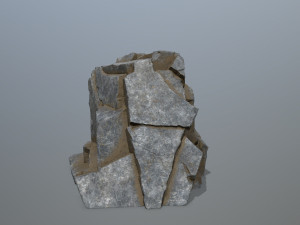 Face of the mountain 3D 模型