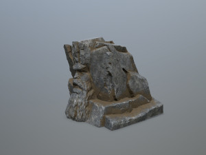 Face of the mountain 3D 模型