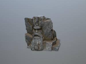 Face of the mountain 3D 模型