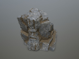 Face of the mountain 3D 模型