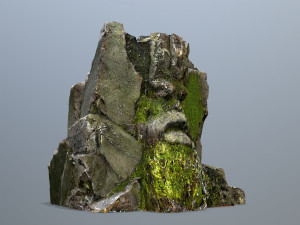 Face of the mountain Model 3D
