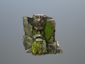 Face of the mountain 3Dモデル