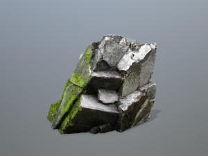 Face of the mountain 3Dモデル