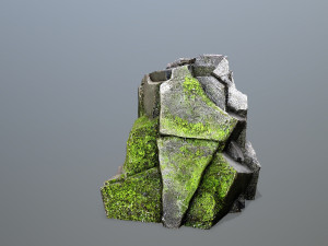 Face of the mountain 3Dモデル