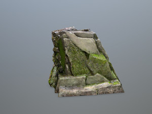 Face of the mountain 3Dモデル