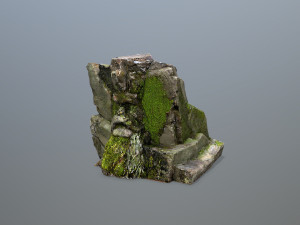 Face of the mountain 3Dモデル