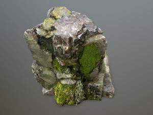 Face of the mountain 3Dモデル