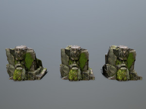 Face of the mountain 3Dモデル