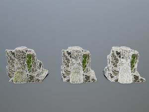 Face of the mountain 3Dモデル