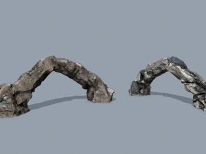 Cliff rocks 3D Model