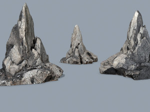 Cliff rocks Modelo 3D