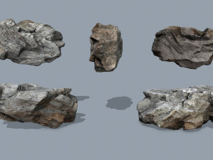 Cliff rocks Modelo 3D