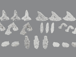 Cliff rocks Modelo 3D
