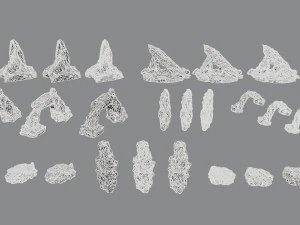 Cliff rocks 3D Model