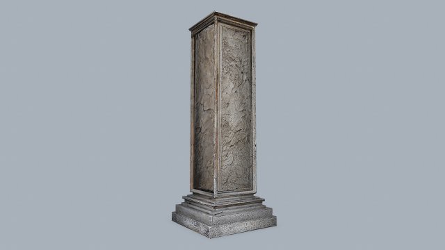 Monolith 3D Model .c4d .max .obj .3ds .fbx .stl .blend 