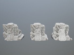 Face of the mountain Modèle 3D