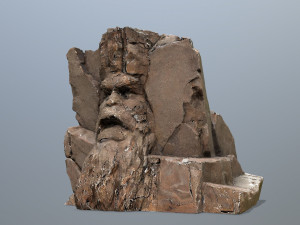 Face of the mountain 3D Модель