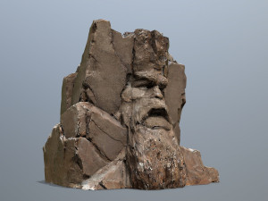 Face of the mountain 3D 모델