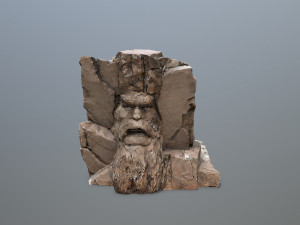 Face of the mountain 3D 모델
