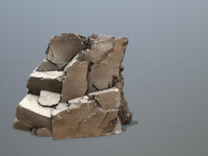 Face of the mountain 3D 모델