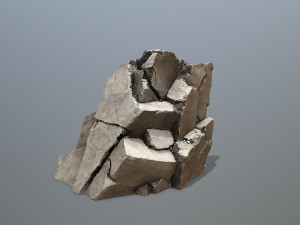 Face of the mountain 3D 모델