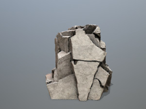 Face of the mountain 3D 모델