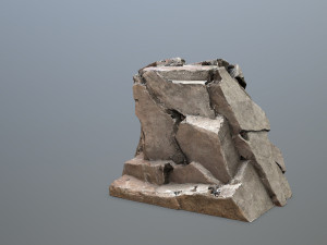 Face of the mountain 3D 모델