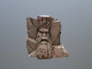 Face of the mountain 3D 모델