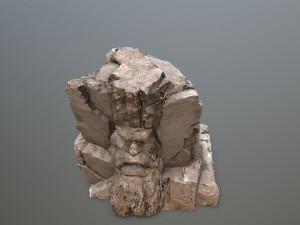 Face of the mountain 3D 모델