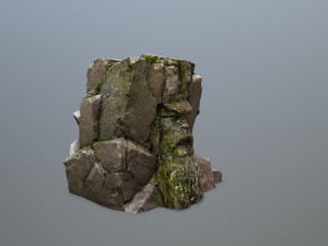 Face of the mountain 3D Model