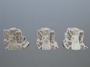 Face of the mountain 3D Model