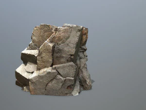 Face of the mountain 3D Model