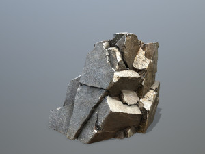 Face of the mountain 3D Model