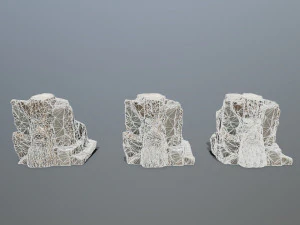 Face of the mountain 3D Model