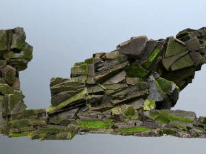 Forest rocks 3D Model
